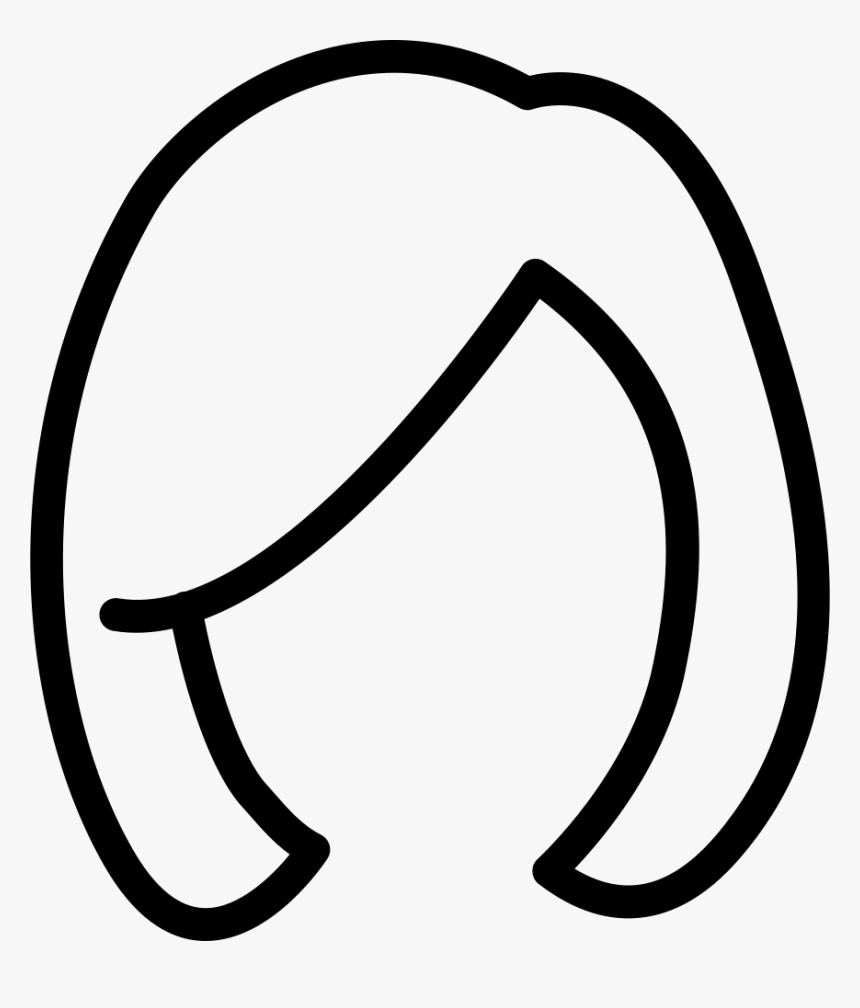 Blond Female Hair Shape - Blond Icon Png, Transparent Png