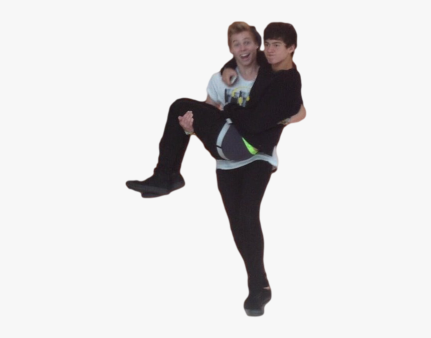 5sos Transparent Cake - Cuddling Calum Hood And Luke Hemmings, HD Png Download