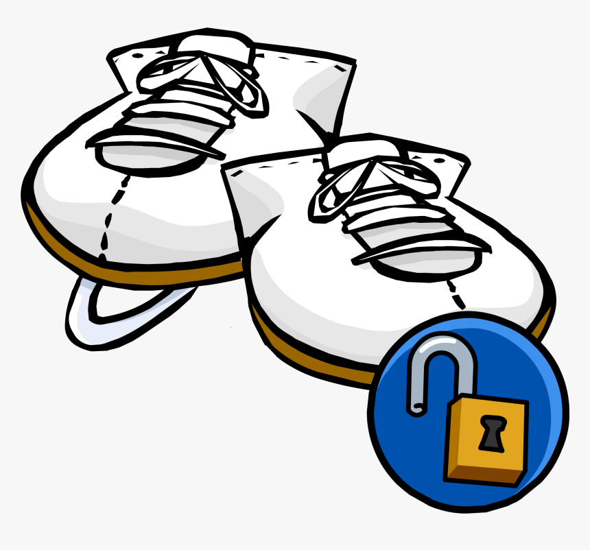 Club Penguin Wiki - Ice Skate, HD Png Download
