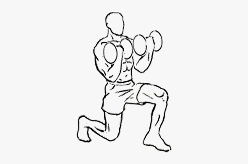 Bicep Curl Clipart, HD Png Download