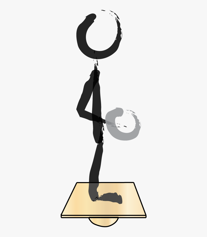 Balance Board Workout Bicep Curls - Illustration, HD Png Download