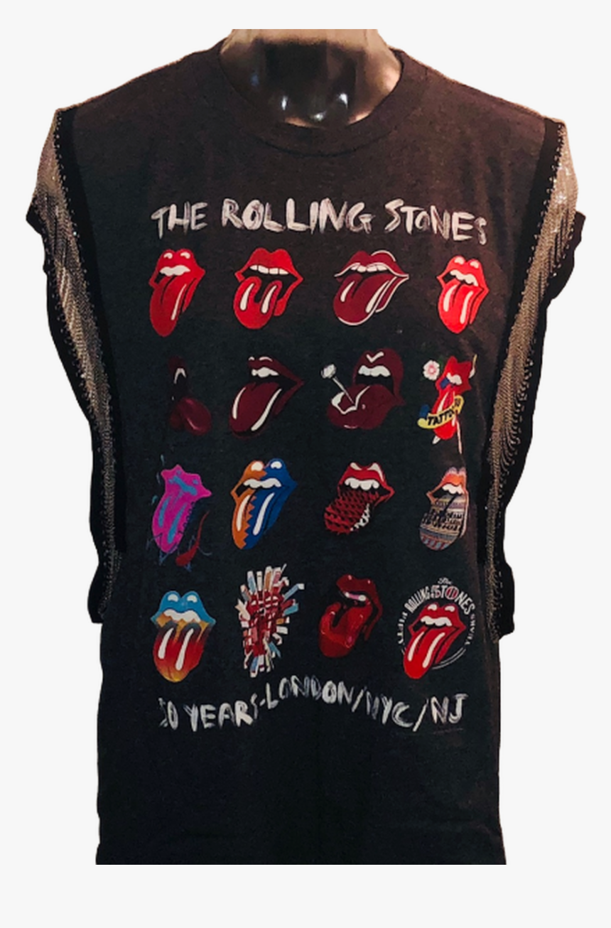 Rolling Stones Tongue Logos 50 Years Ny, Nj, London - Rolling Stones, HD Png Download