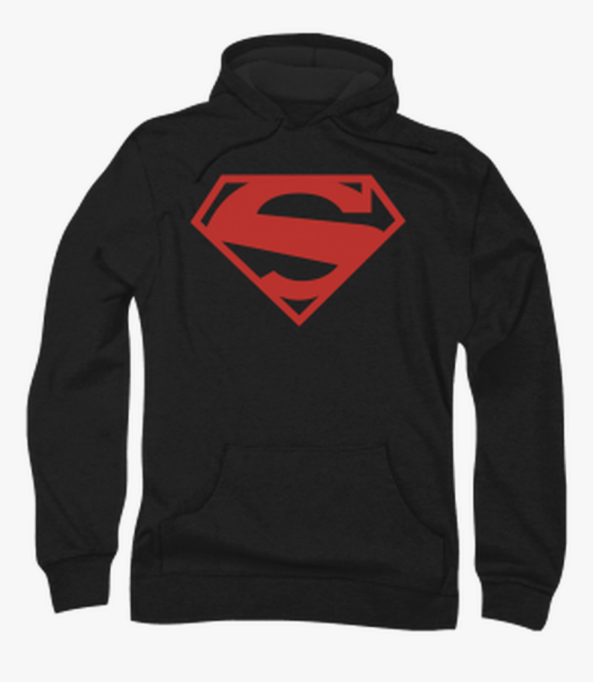 Superman New 52 Red Block Superboy Hoodie - Superman Logo New 52 Tshirt, HD Png Download