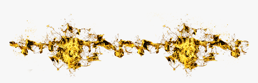 Gold Splash - Illustration, HD Png Download