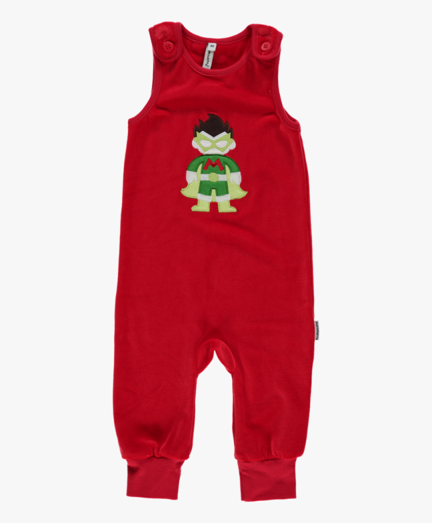 Maxomorra Velour Playsuit Superboy - Plush, HD Png Download