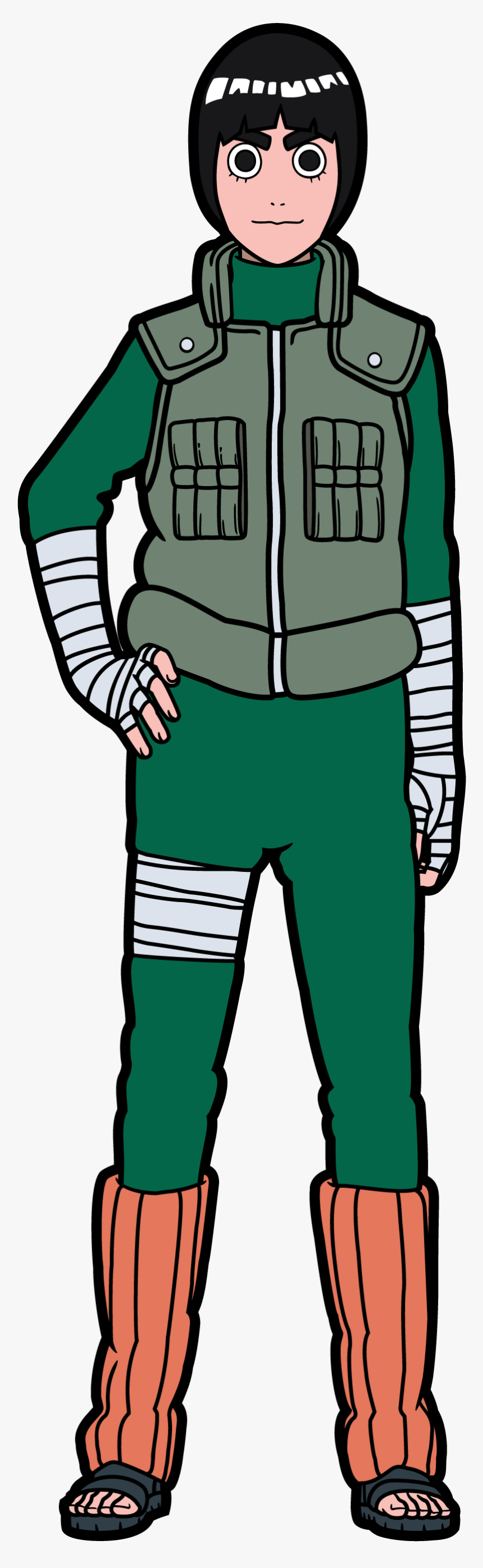 Figpin Rock Lee, HD Png Download