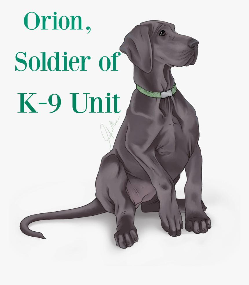 Great Dane Puppy Blue By Laindragon-d46d3o2 - Great Dane Transparent Png, Png Download