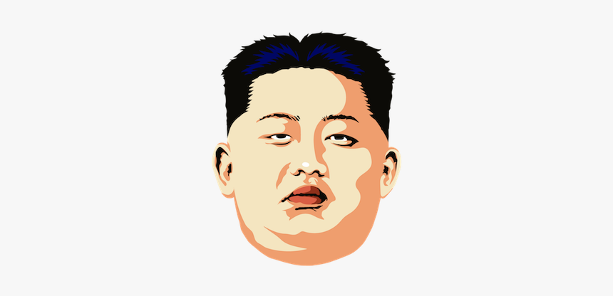 Kim Jong Un Head Png - Illustration, Transparent Png