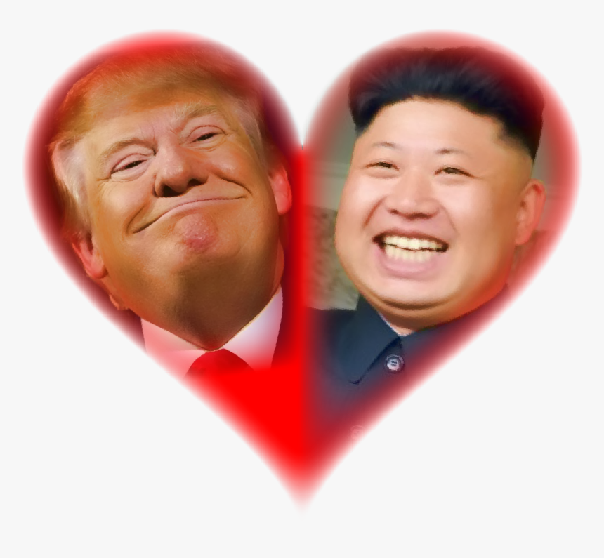 Related Image - Trump Kim Jong Un Love, HD Png Download