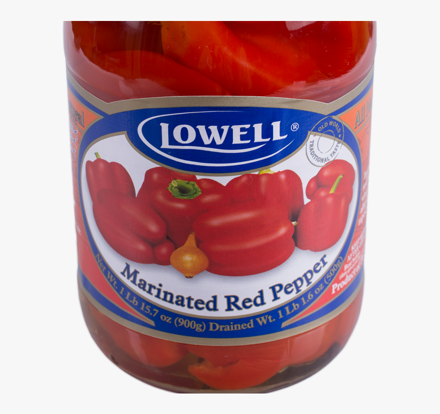 Lowell Marinated Red Pepper - Red Bell Pepper, HD Png Download