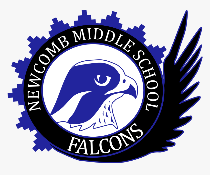 Newcomb Middle School Logo Royalty - Emblem, HD Png Download