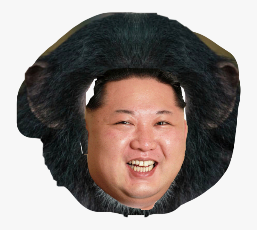 #freetoedit Kim Jung Monkey Face Un
why Na Got Nuked
p3 - Kim Jong Un A Monarch, HD Png Download