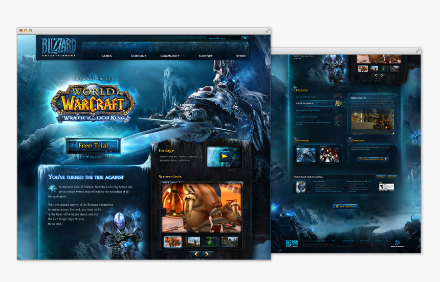 World Of Warcraft Wrath, HD Png Download