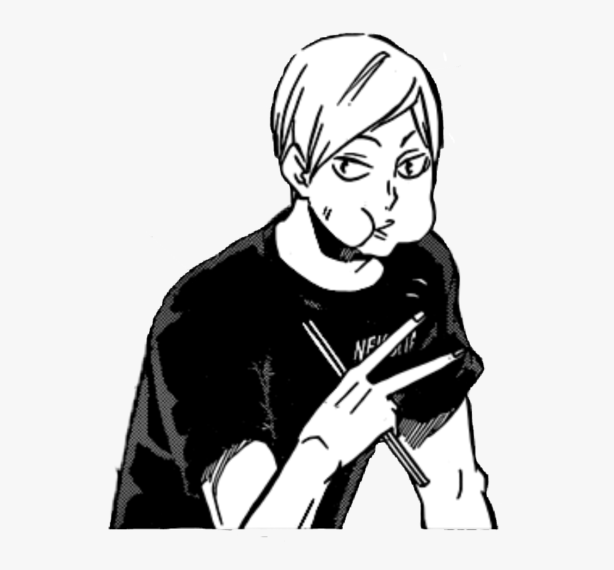 Haikyuu Black And White, HD Png Download