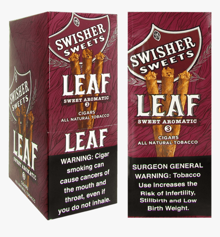Swisher Sweets Leaf Sweet 10/3 Pouch - Swisher Sweets Leaf, HD Png Download