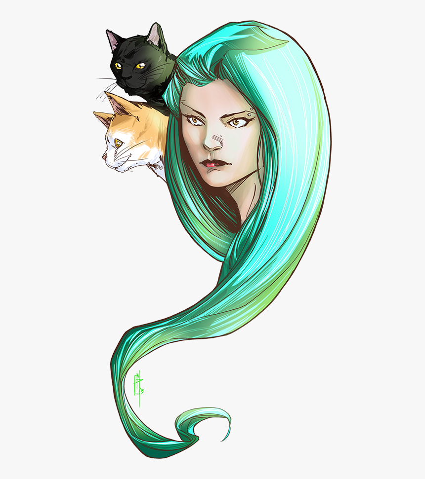 Delilah Eerie Pappyny By Patrick Macchi - Illustration, HD Png Download