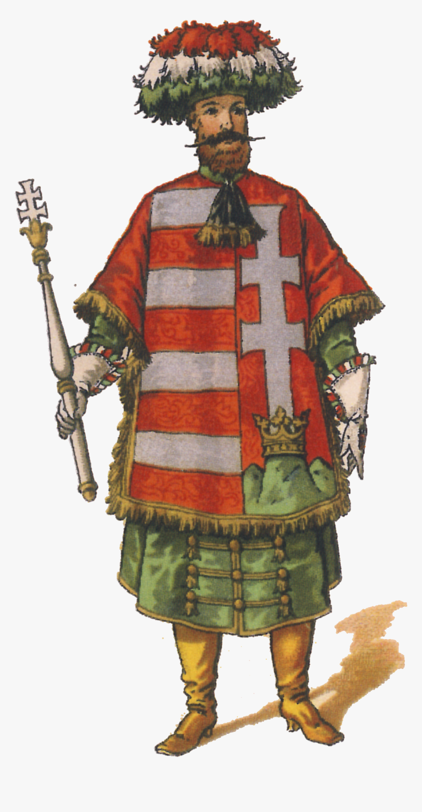 Ströhl Ha Ungarischer Herold - Illustration, HD Png Download