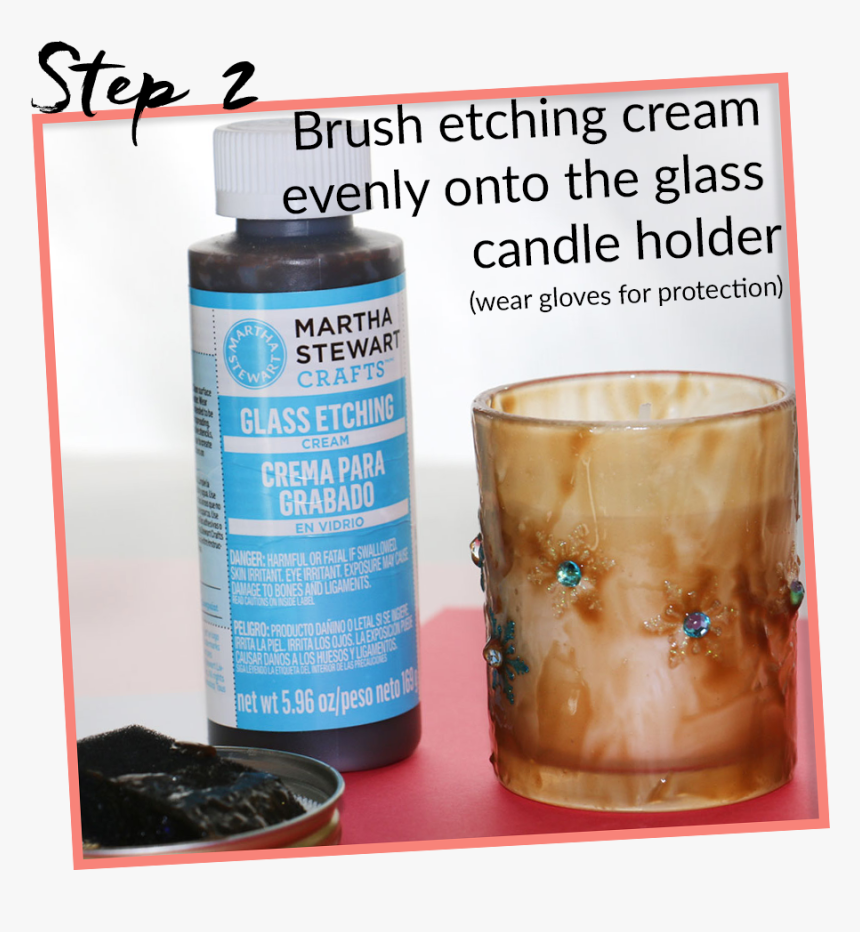 3 Simple Diy Christmas Candle Holder Projects Step-2 - Cylinder, HD Png Download