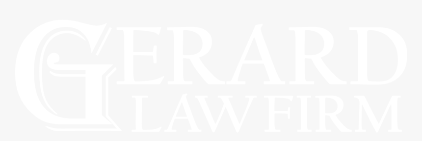Gerard Law Firm White Logo - Versicherungsmakler, HD Png Download