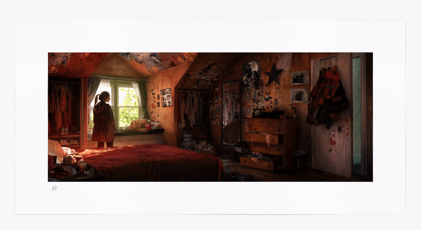 Messy Room Concept Art, HD Png Download