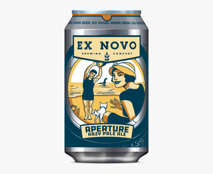 West Coast Ex Novo Brewing Co - Ex Novo Aperture Hazy Pale, HD Png Download