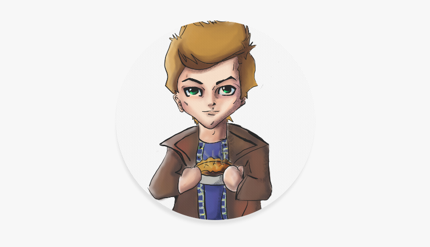 Dean Winchester Coasters Round Coaster - Cartoon, HD Png Download