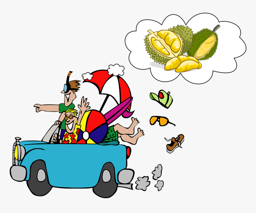 Tis The Season For - Packing The Car For The Beach Cartoon, HD Png Download