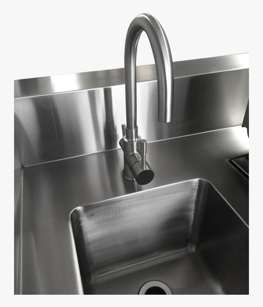 Otto With Sink Three Way Tap - Kitchen Sink, HD Png Download