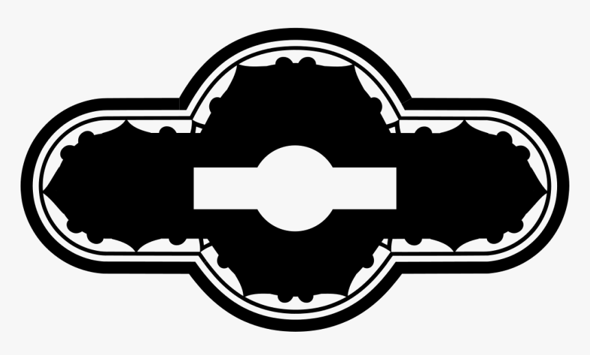 Horizontal Keyhole Shape - Shape, HD Png Download