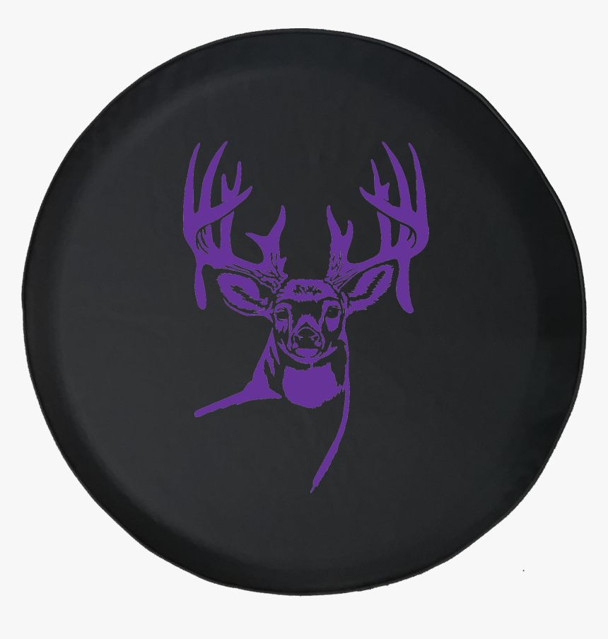 Whitetail Deer Big Buck Huntingoffroad Jeep Rv Camper, HD Png Download