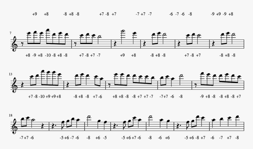 Clair De Lune Harmonica Notes, HD Png Download