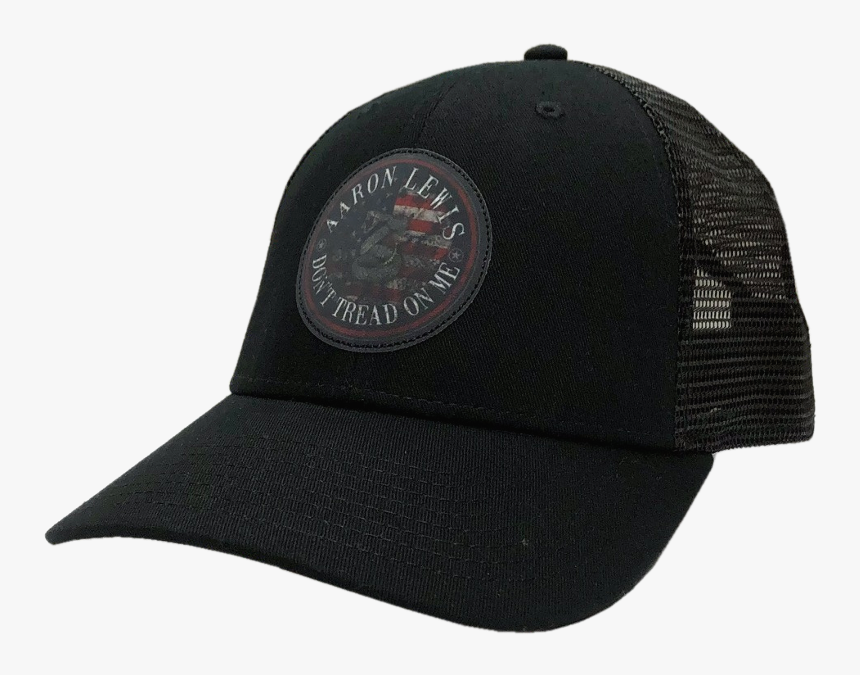 Aaron Lewis Black Don T Tread On Me Ballcap - Baseball Cap, HD Png Download