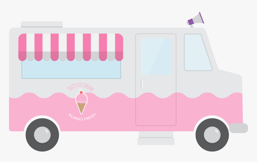 Land Vector Ice Cream Food Truck Hd Png Download Transparent Png Image Pngitem