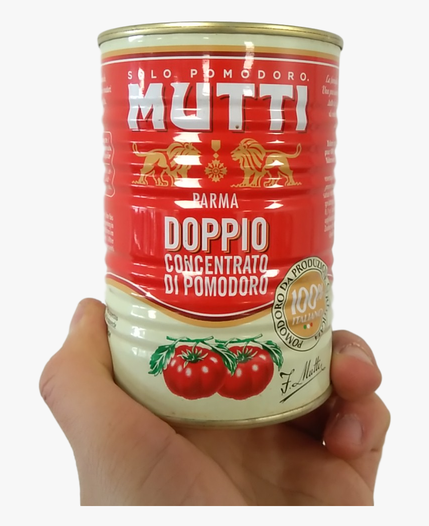 Mutti Puree Double Tomatoe Concentrate Gr 440 In Tin, HD Png Download