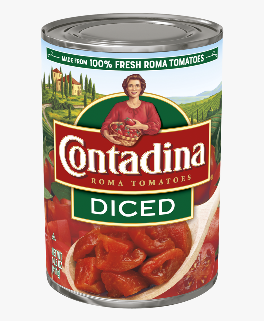 Diced Tomato - Contadina Tomato Sauce, HD Png Download