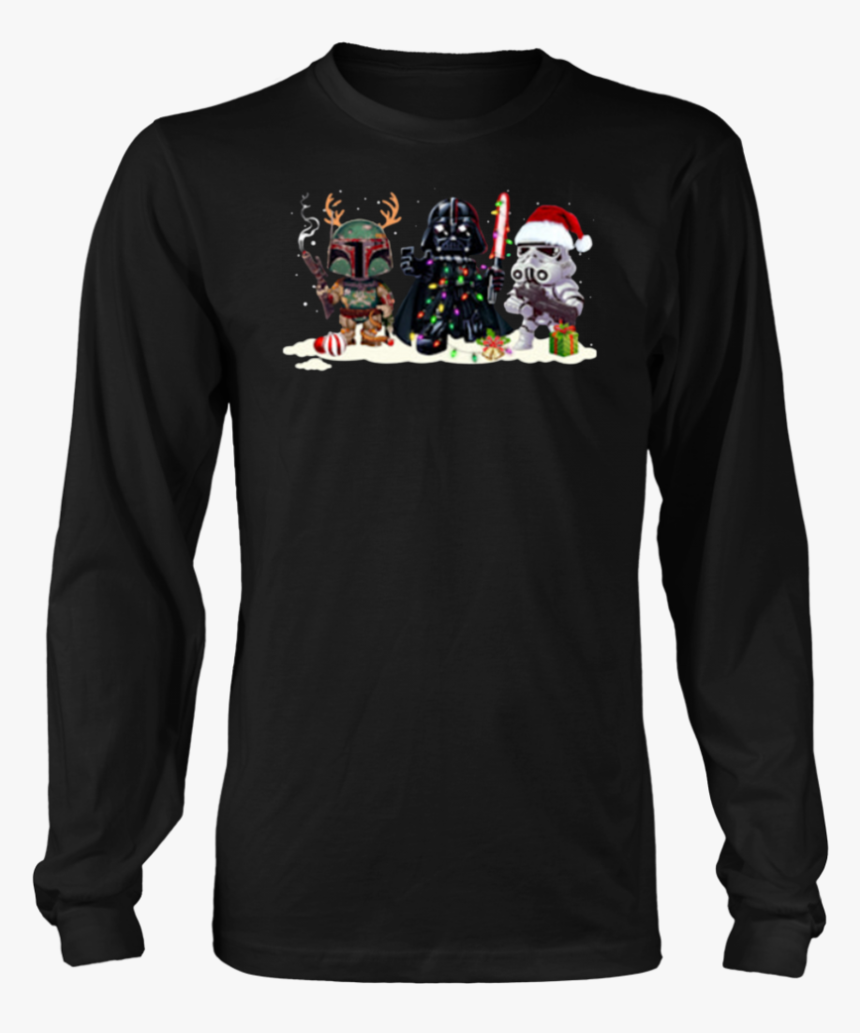 Darth Vader Stormtrooper Jango Fett Star Wars Christmas - Bad Wolves T Shirt, HD Png Download