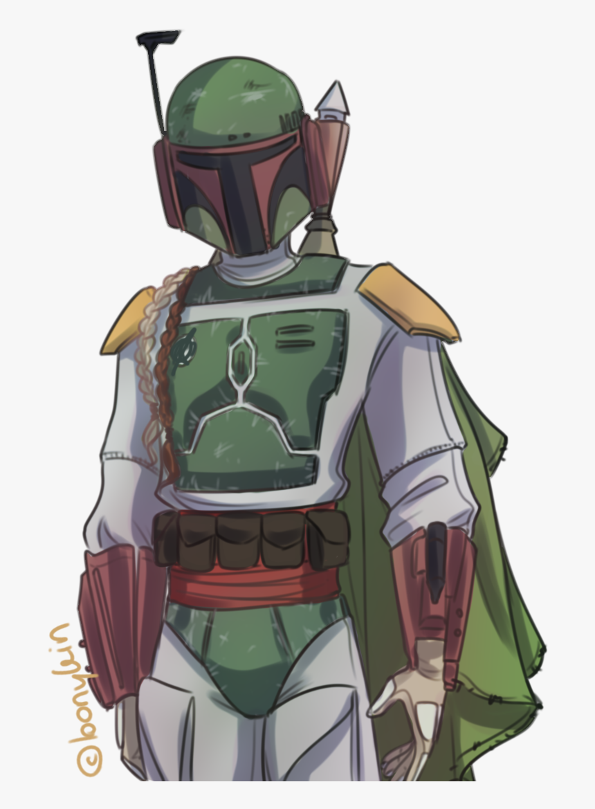 Best Bounty Hunter In The Galaxy - Boba Fett Fan Art, HD Png Download