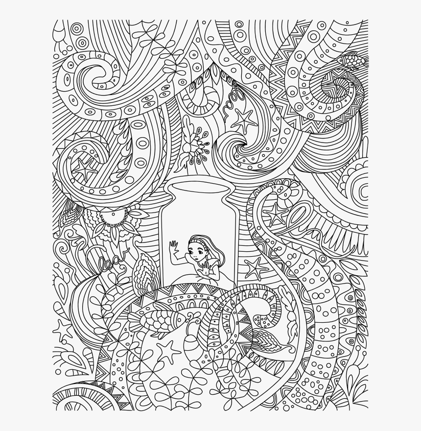 Alice Trapped - Doodle, HD Png Download