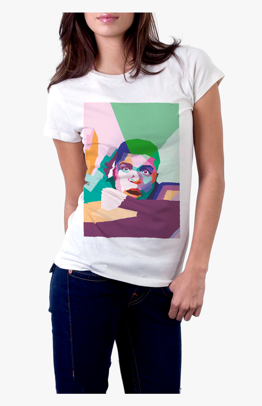 Muhammad Ali Pop Art Ladies T Shirt - T Shirt, HD Png Download