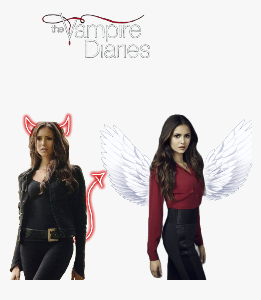 #tvd #vampirediaries #elena #katherine #photo #tvdphoto, HD Png Download