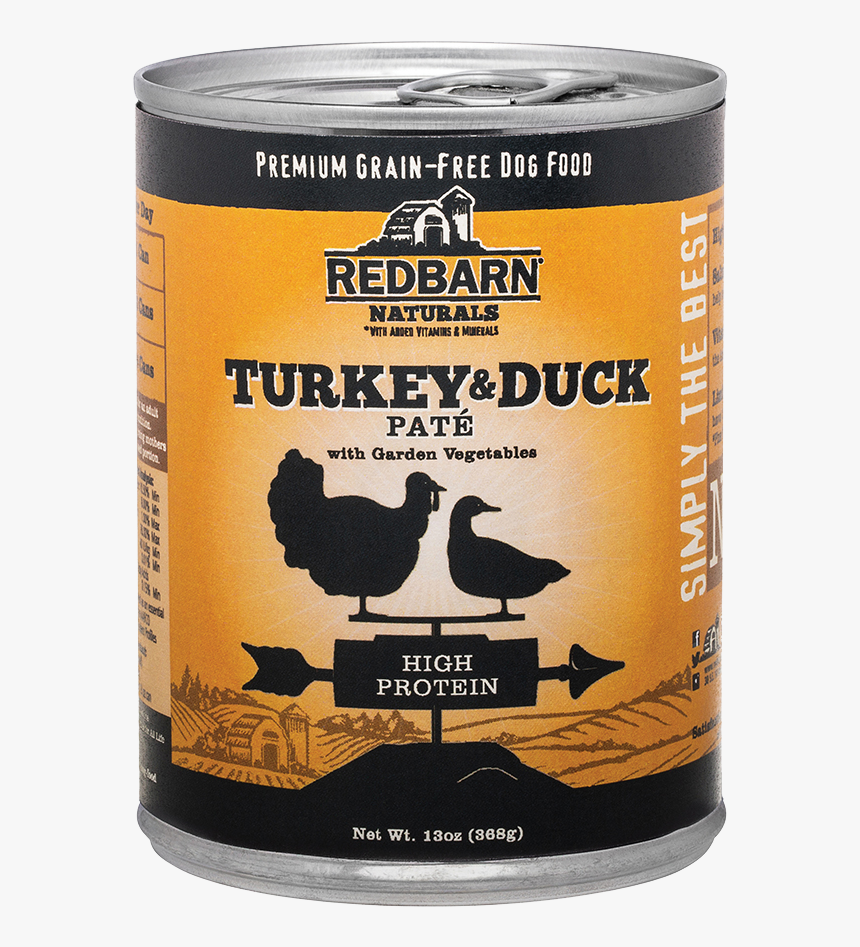 Duck & Turkey Recipe Paté For High Protein - Redbarn, HD Png Download