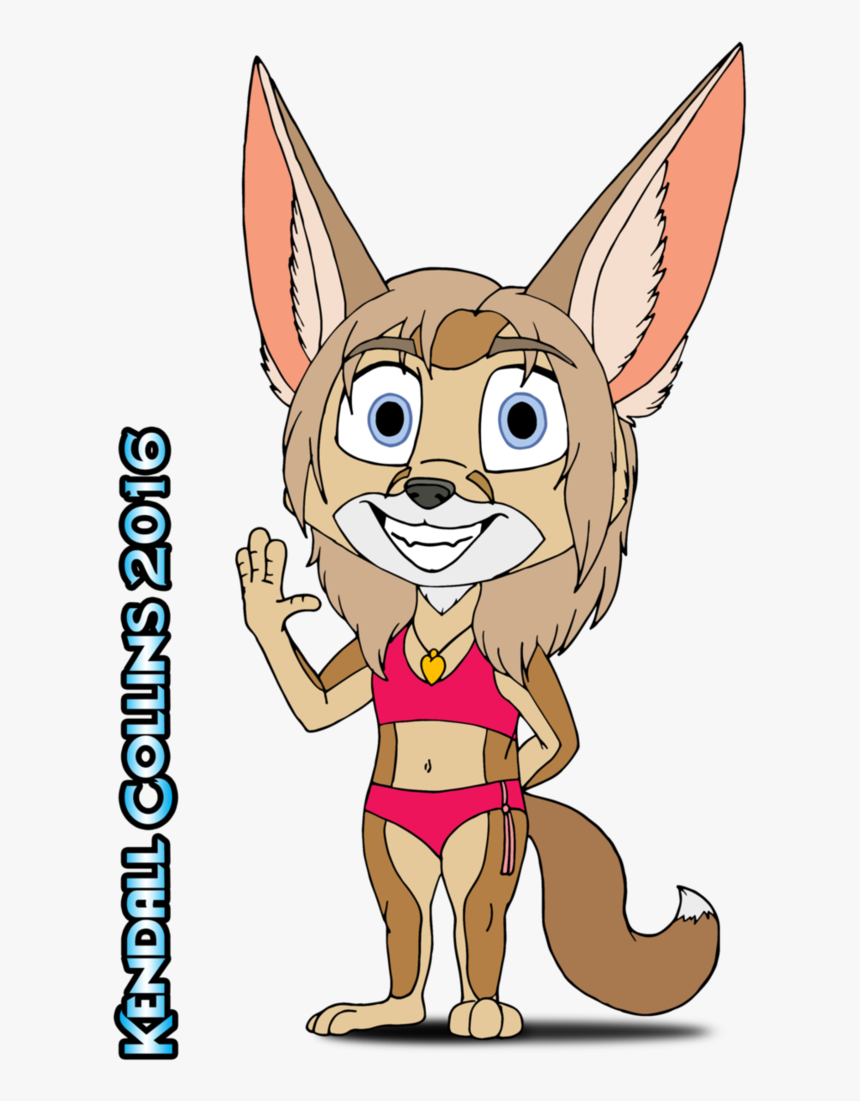Kat Ishikawa The Fennec Fox - Cartoon, HD Png Download