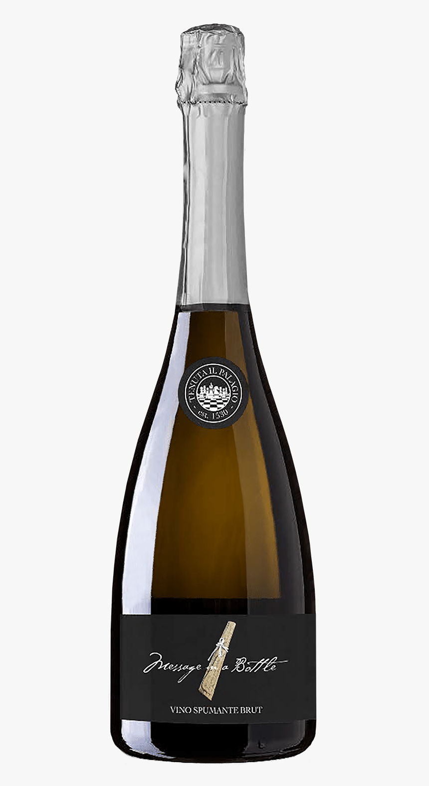 Il Palagio Message In A Bottle Bianco Spumante I - Vino Spumante Brut Message In A Bottle, HD Png Download
