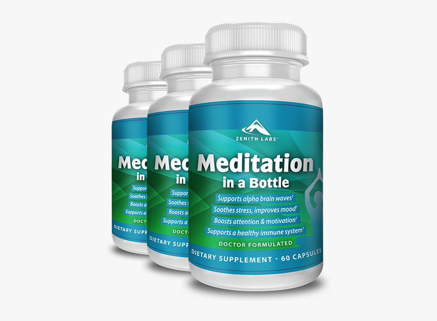 Message In A Meditation Bottle - Bottle, HD Png Download