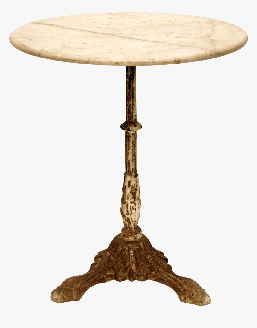 Original French Café Table - Outdoor Table, HD Png Download