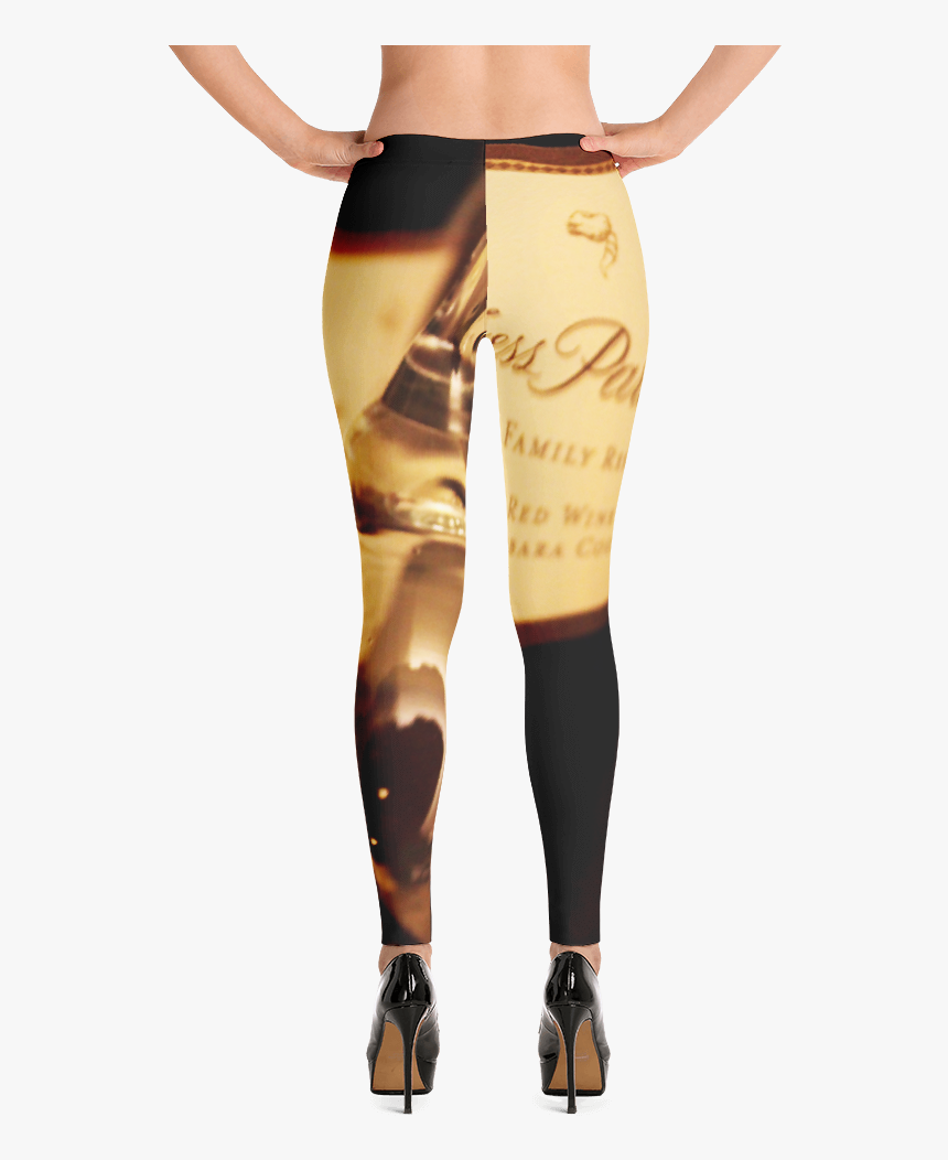 Champagne Bottle Leggings For Women - Leggings, HD Png Download