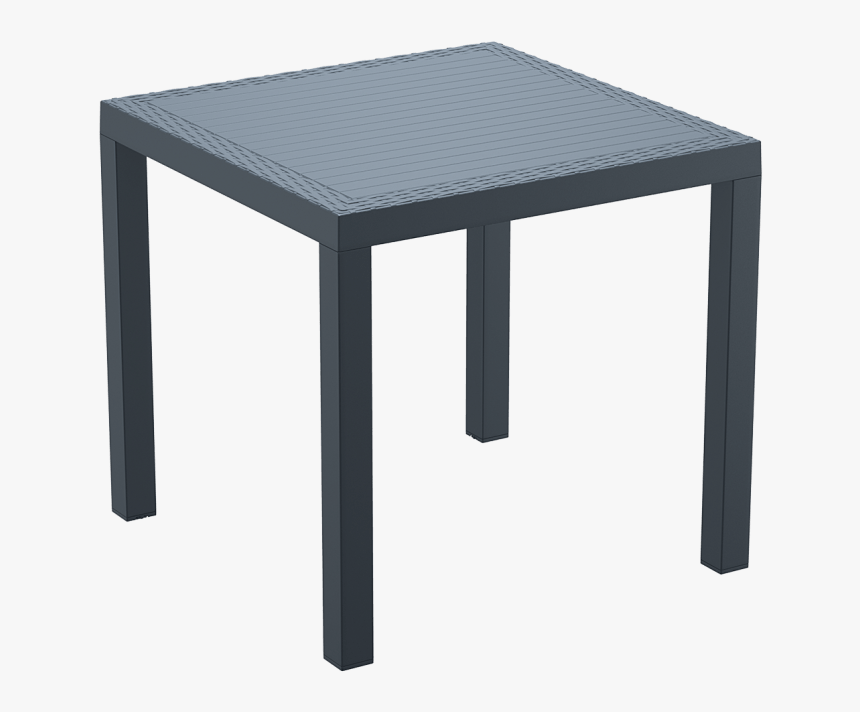 Square Wicker End Table Transparent, HD Png Download