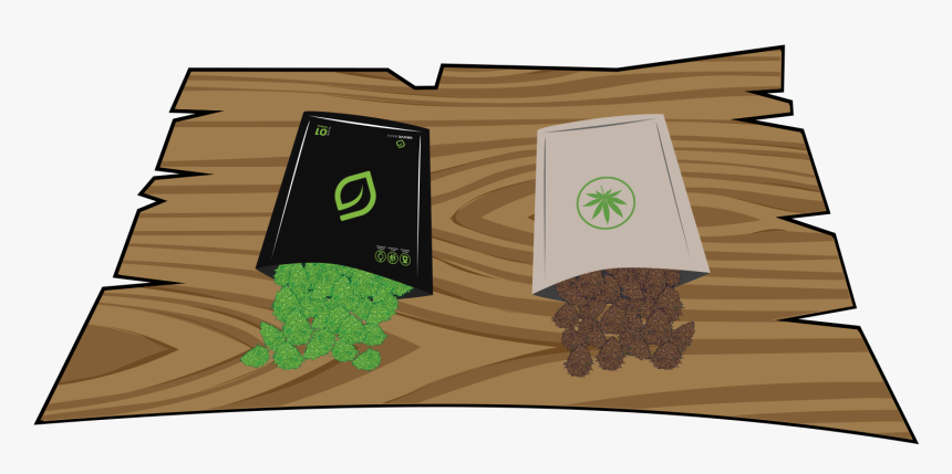Bag Of Weed Png - Illustration, Transparent Png