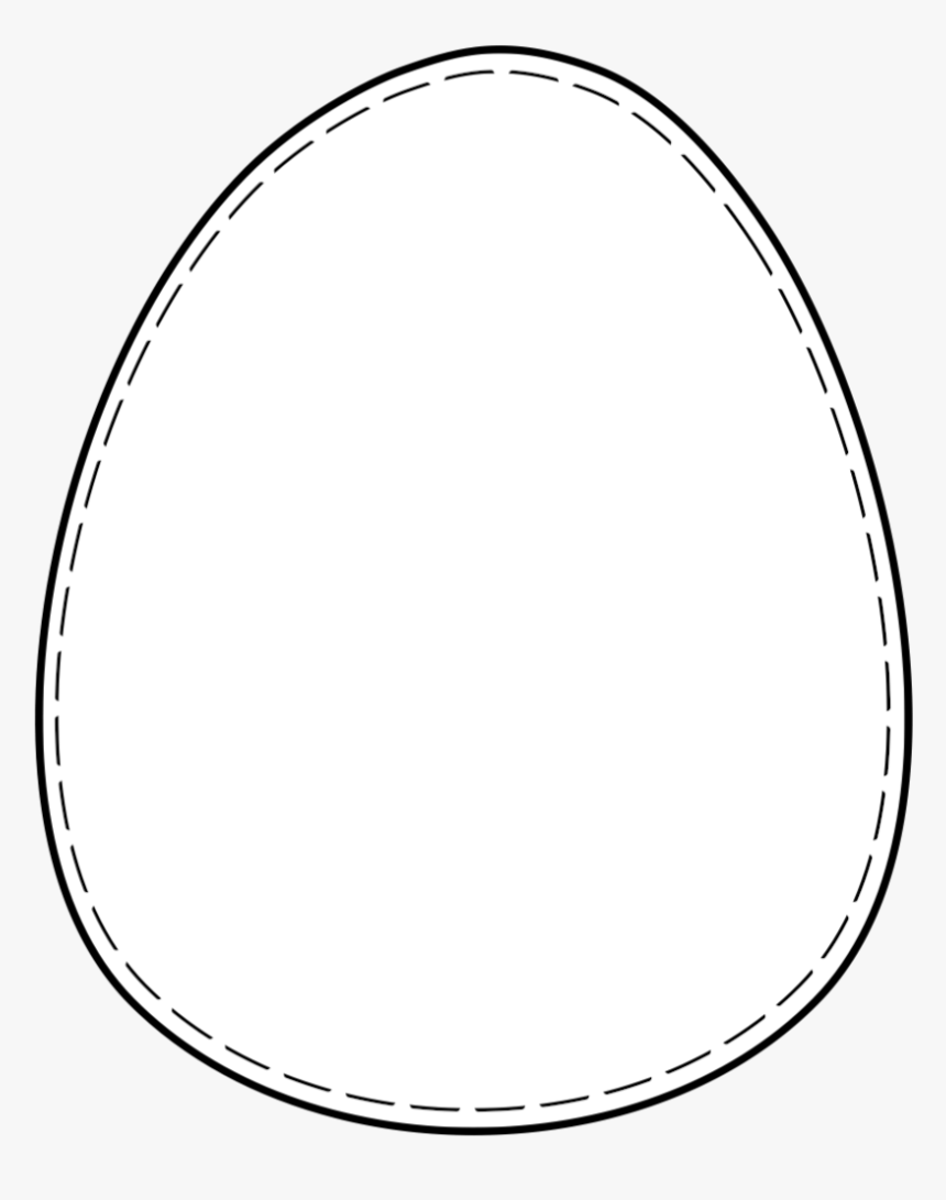 Printable Easter Egg - 2d White Ball Png, Transparent Png