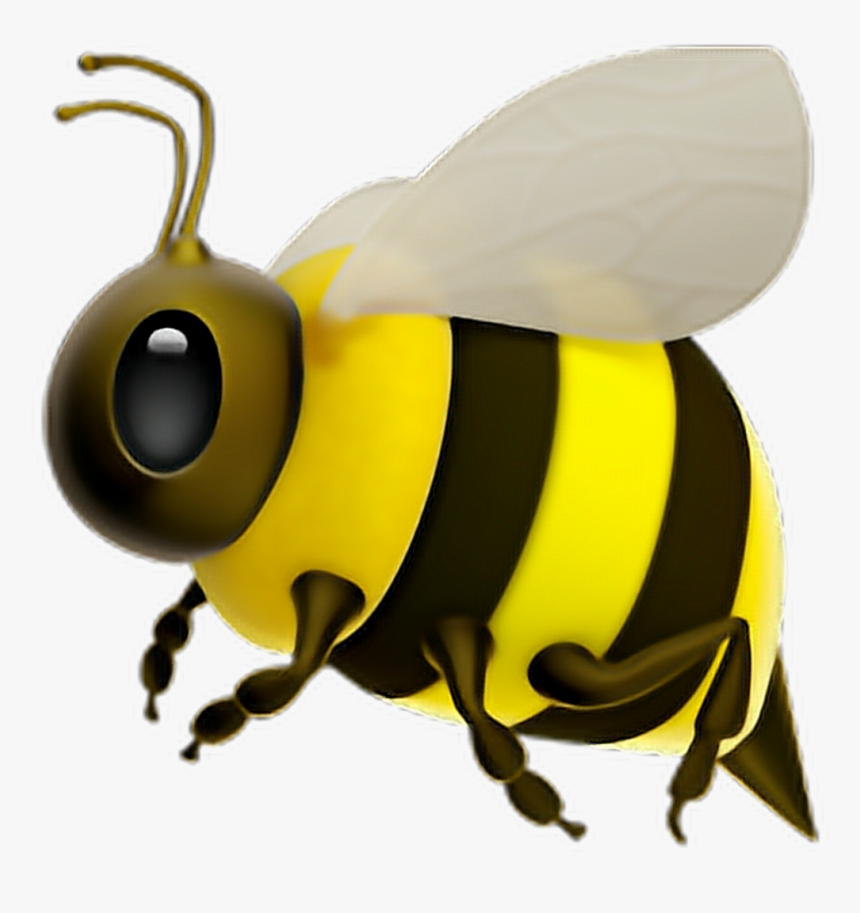 Bee Emoji Png, Transparent Png